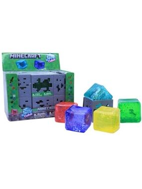 🟪🟨🟧🟩  Minecraft Jelly Cube Squish-Single Squish - Random Color 🟥🟨🟦🟪